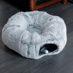Coussin apaisant en fausse fourrure