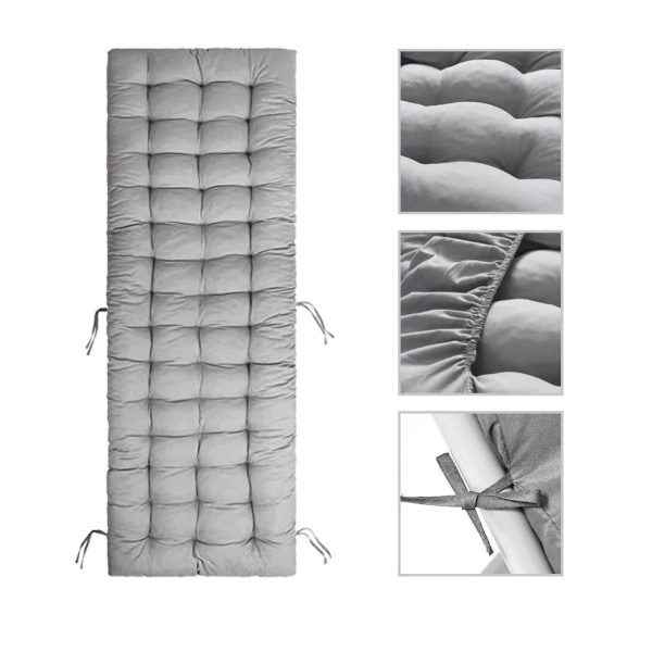 coussin matelassé pour transat