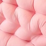 coussin rose avec rembourrage ergonomique