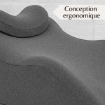 Lecture avec coussin ergonomique
