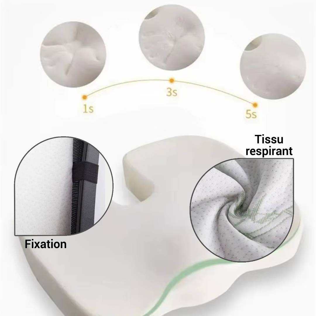 Coussin-anti-escarre-coccyx-a-memoire-de-forme-avec-ses-caracteristiques