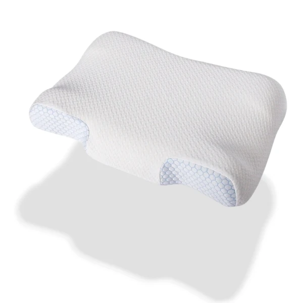 Coussin anti ronflement blanc à mémoire de forme