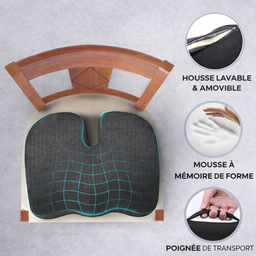 Coussin-anti-escarre-coccyx-a-memoire-de-forme-avec-ses-caracteristiques