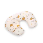 Coussin d’allaitement motif couronne or