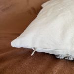 coussin en coton et polyester