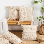 coussin déco motifs géométriques