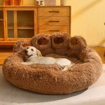 coussin moelleux chien