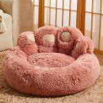 coussin chien rebords surélevés