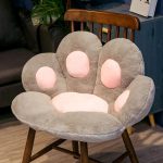 coussin pelucheux fauteuil