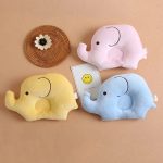 coussin anti tête plate bébé éléphant