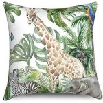 motif savane coussin