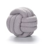 Coussin boule tressé polyvalent