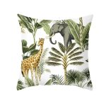 Coussin motifs de la jungle