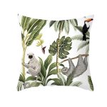 Coussin toucan jungle