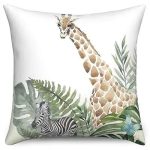 coussin faune savane