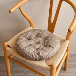 élégant coussin rond