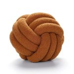 Confortable Coussin boule tressé