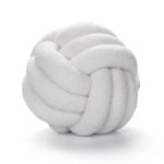 Coussin tressé pour salon