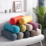 Coussin long et rond