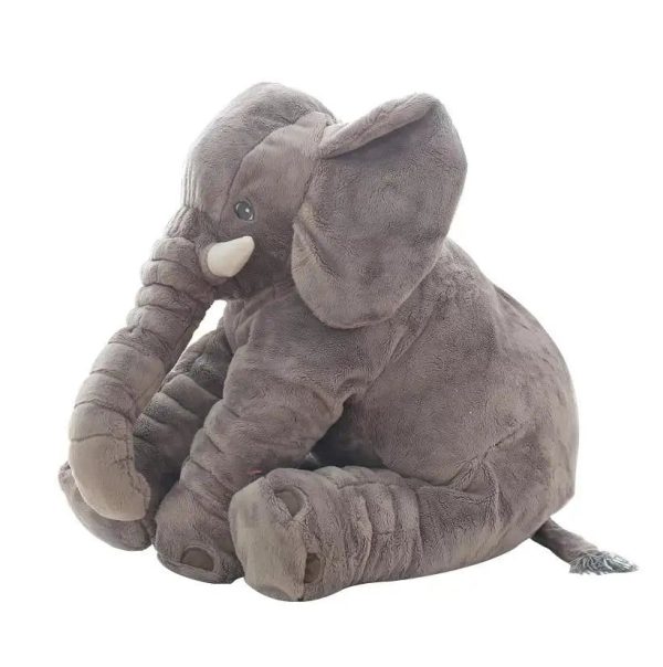 coussin peluche éléphant