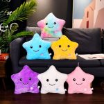 coussin lumineux étoile