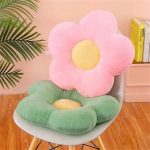 coussin fleurs éclatantes