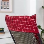 coussin rayures imperméable