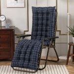 coussin chaise longue motif