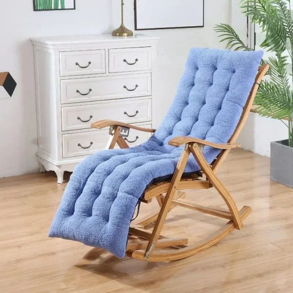 coussin bleu de bain de soleil