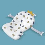 coussin ergonomique pour bain de bébé
