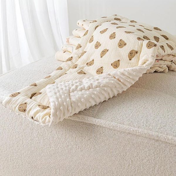 Coussin transat bébé avec motifs oursons