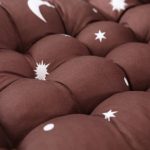 coussin de détente marron