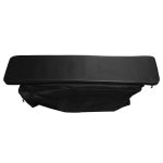 coussin confort bateau noir