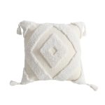 losanges brodés coussin