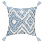 coussin bleu traditionnel