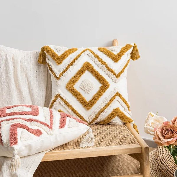 coussin berbere géométrique