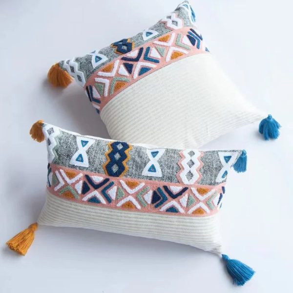 coussin boheme ethnique