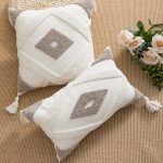 coussin boheme losanges