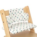 design étoilé coussin chaise haute