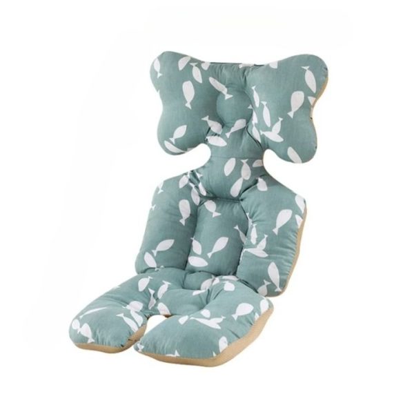 coussin chaise haute poissons