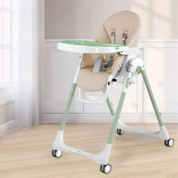 coussin chaise haute beige bébé