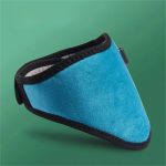 Coussin bleu pour cervicales