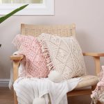 coussin bohème en coton