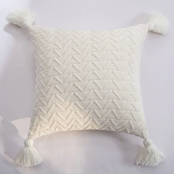 coussin crochet style nordique
