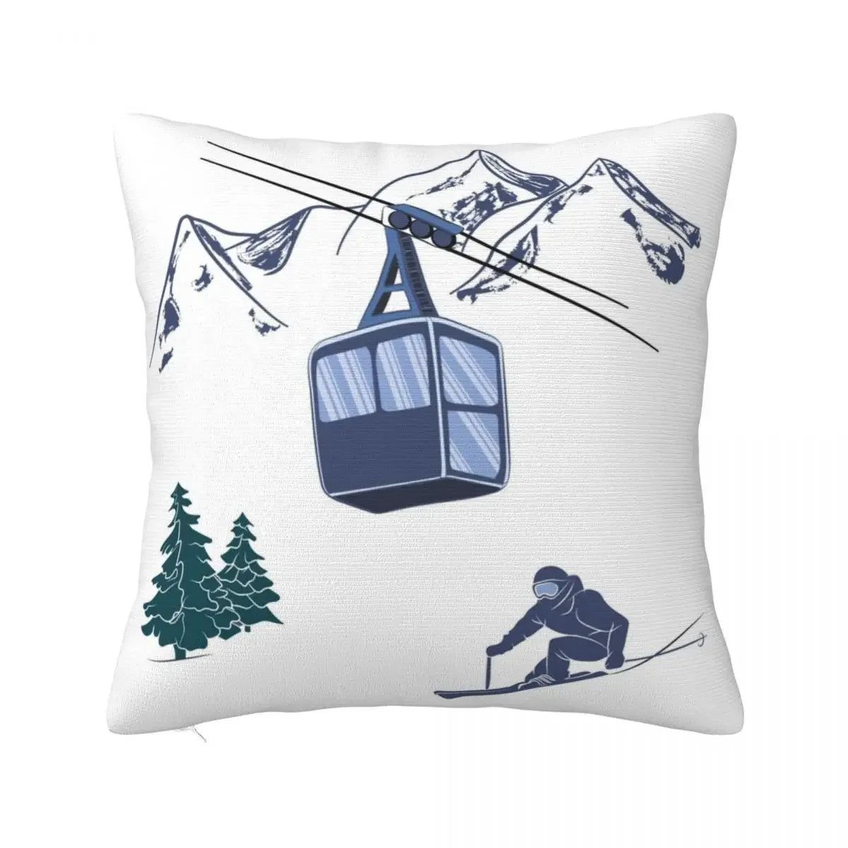 coussin montagne élégant