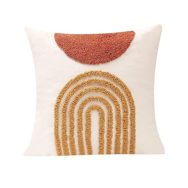 Coussin design brodé