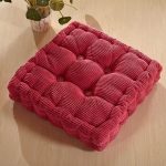 coussin extérieur velours carré