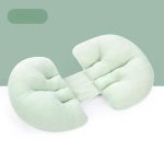 coussin de maternité vert