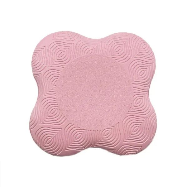 coussin genoux yoga rose