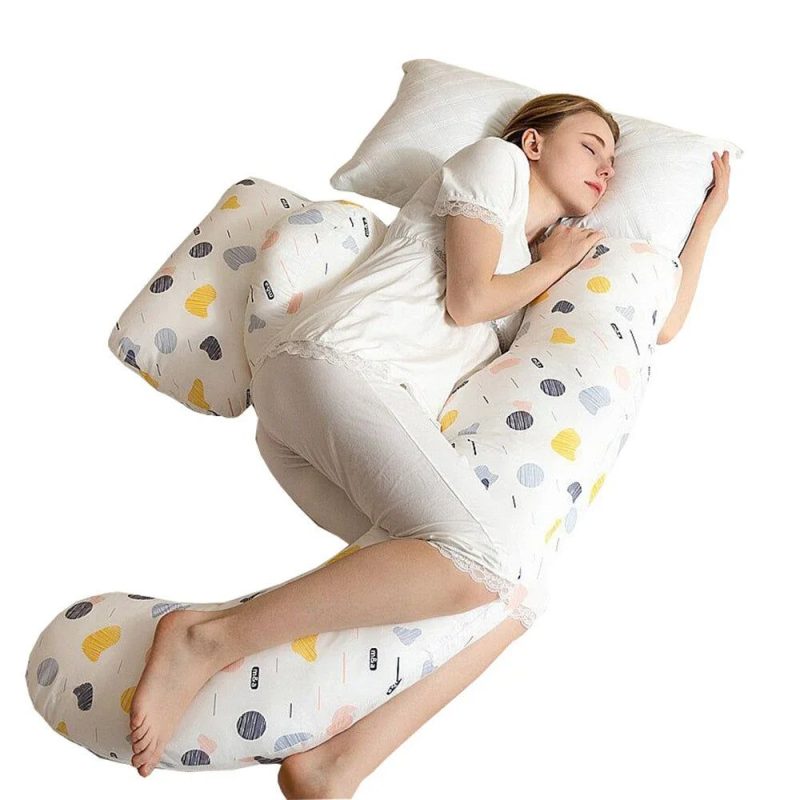 Coussin de grossesse avec motifs